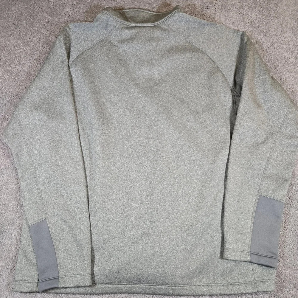 The North Face Mens 2XL Gray Canyonlands Full Zip Fleece Stretch Jacket Hiking